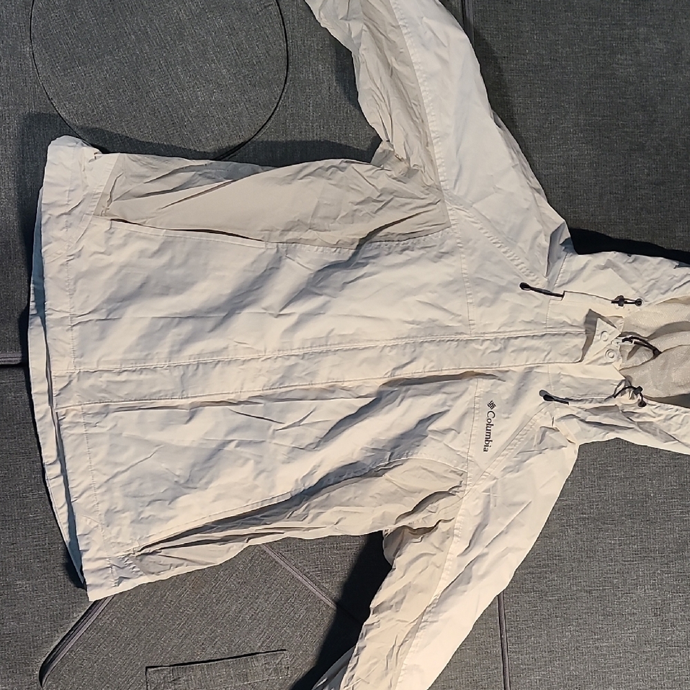 Columbia Cream Hooded Jacket